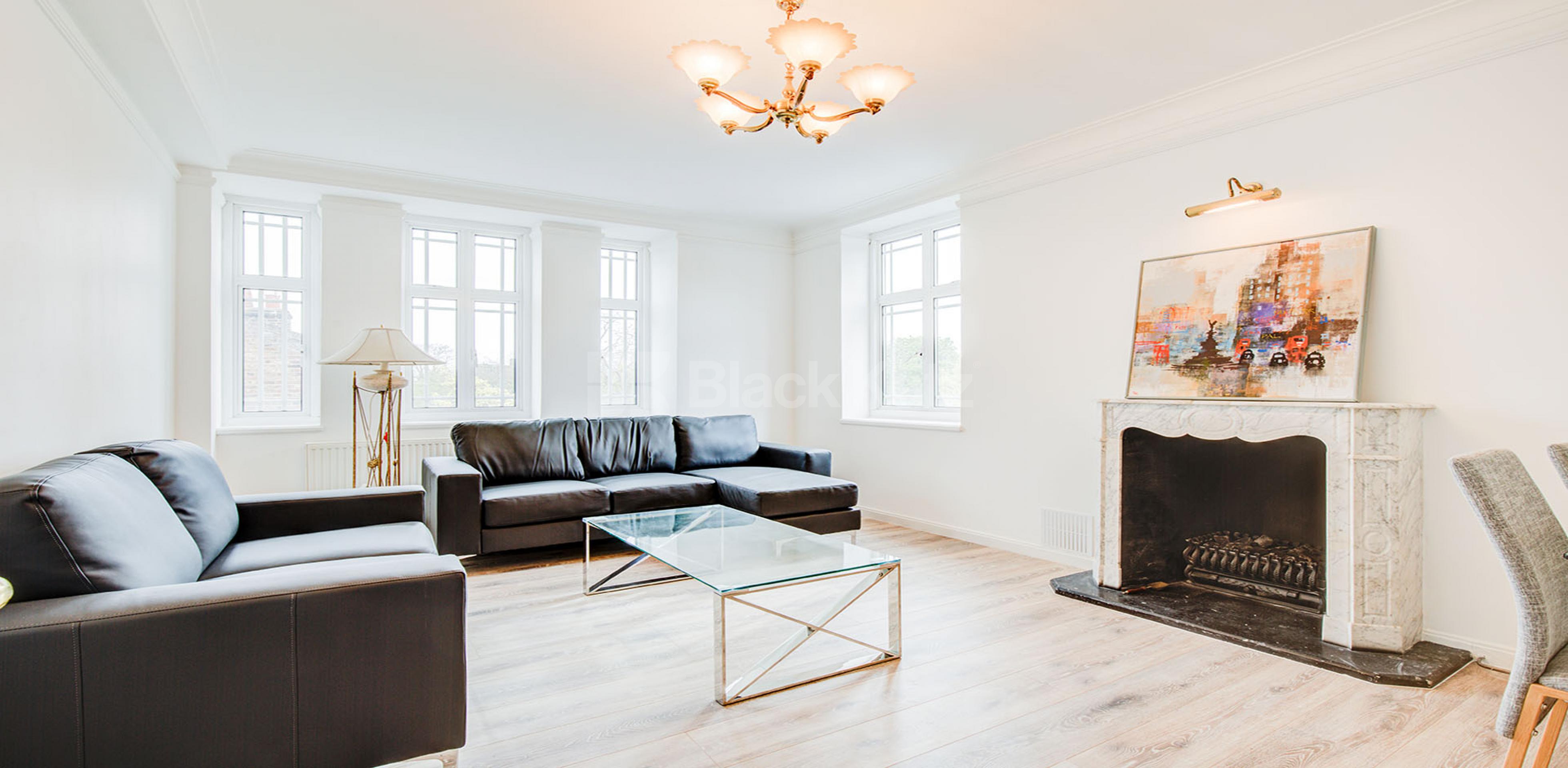 			3 Bedroom, 1 bath, 1 reception Apartment			 Edwardes Square , HIGH STREET KENSINGTON  W8
